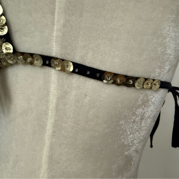 Sequin fringe bikini top size small - Picture 10 of 12